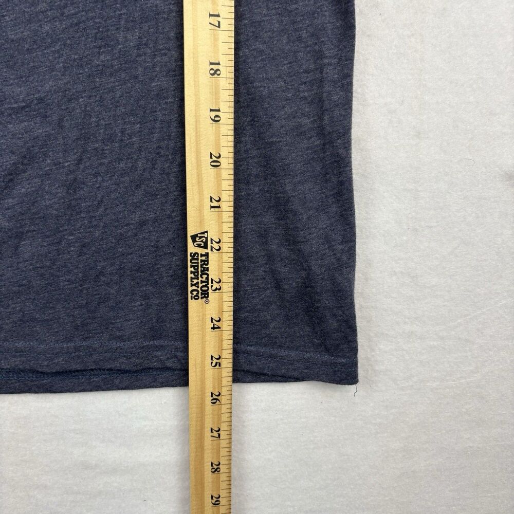 Notre Dame Fighting Irish Adidas Lacrosse T Shirt Womens M Blue Short Sleeve - Picture 5 of 6